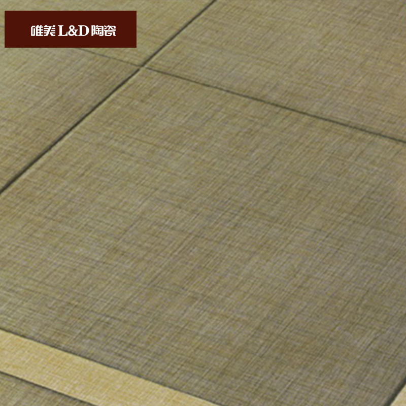 唯美L&D陶瓷哑光砖卫生间阳台墙地砖千年织棉石LSC5002/LSZ5006