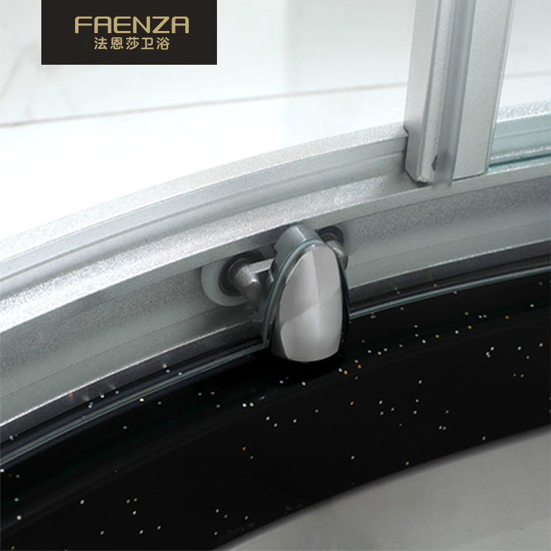 法恩莎FENZA高端防爆标准淋浴房5MM砂银FL022