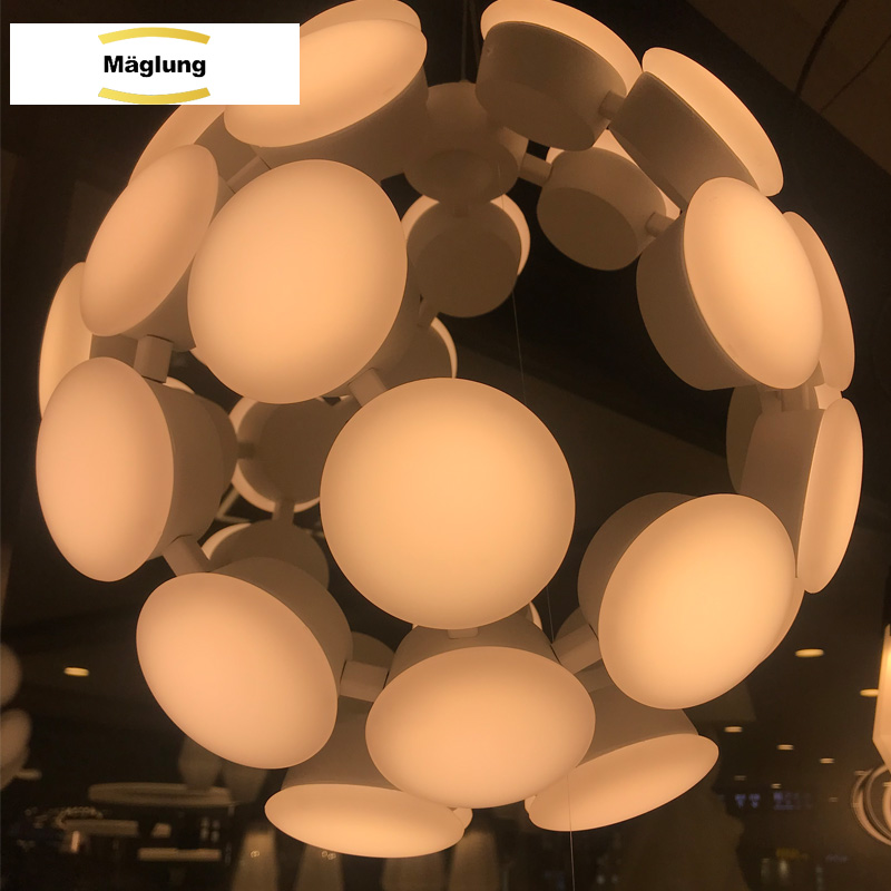 麦格蓝灯具8075/A足球创意艺术卧室房间灯LED现代