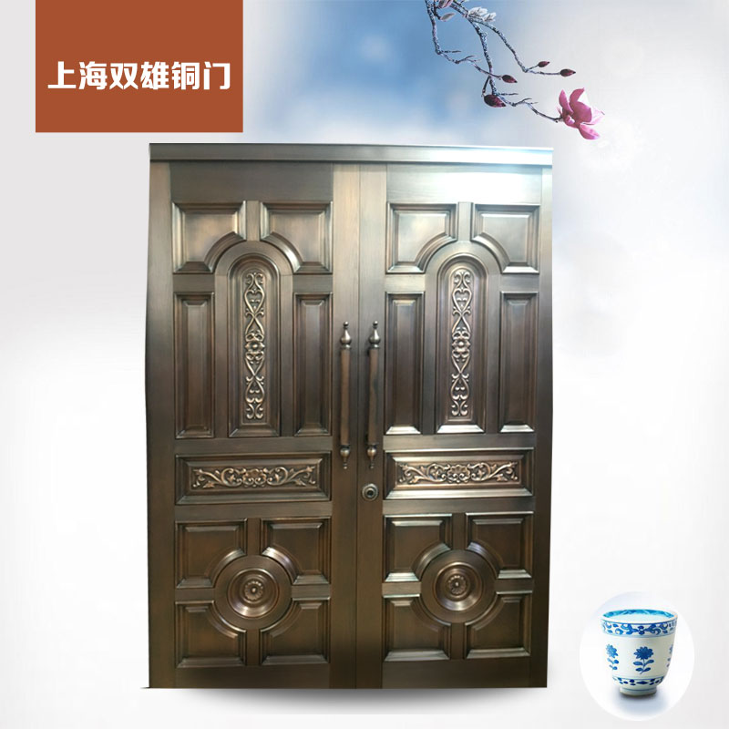 上海双雄铜门   24-01   定制铜门