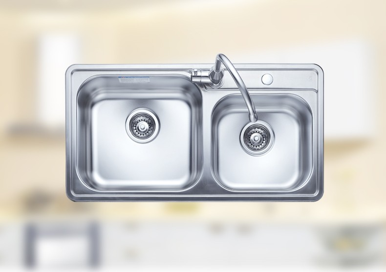 阿发304不锈钢圆槽水槽单品小圆型单槽吧台槽厨房洗手盆