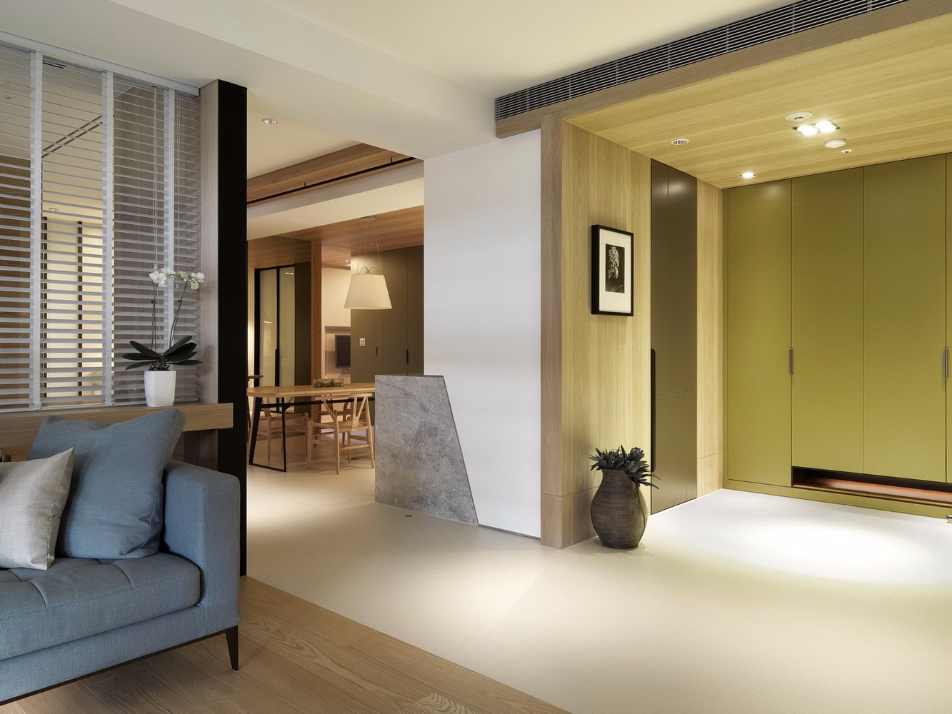 港式台式现代简约大户型效果图