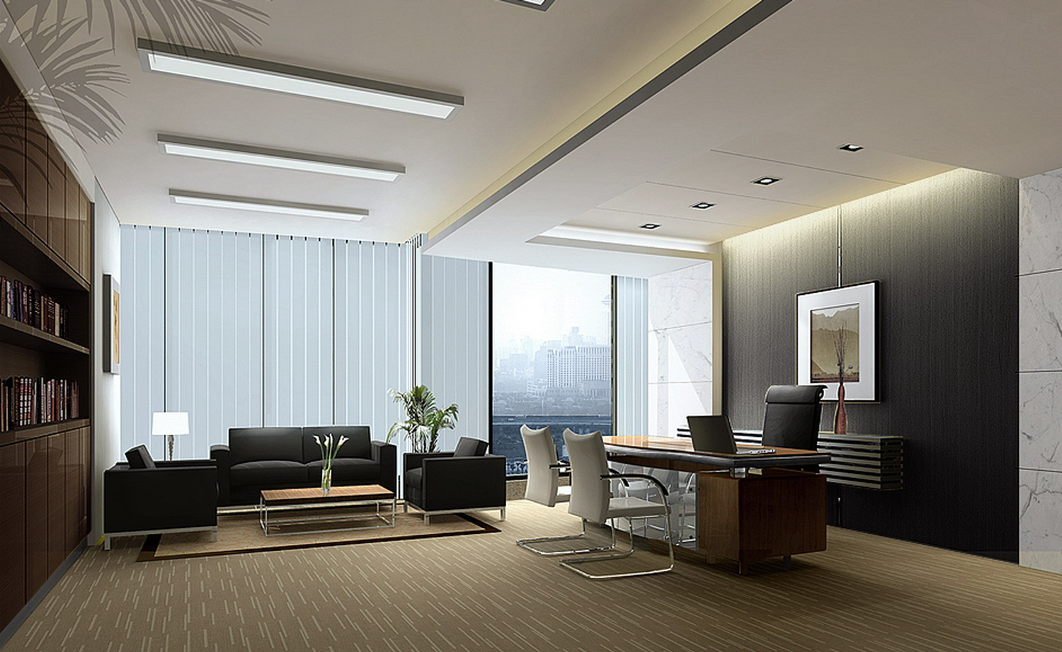 大厦工装效果图