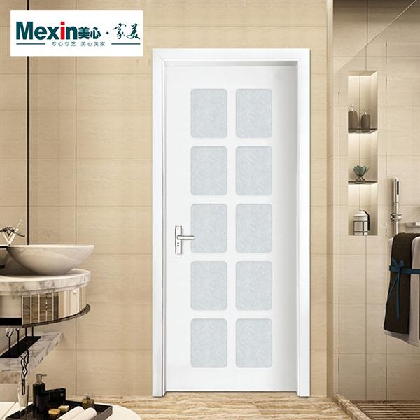 Mexin美心木门 简约实木复合卫生间门厨房门厨卫玻璃门室内套装门