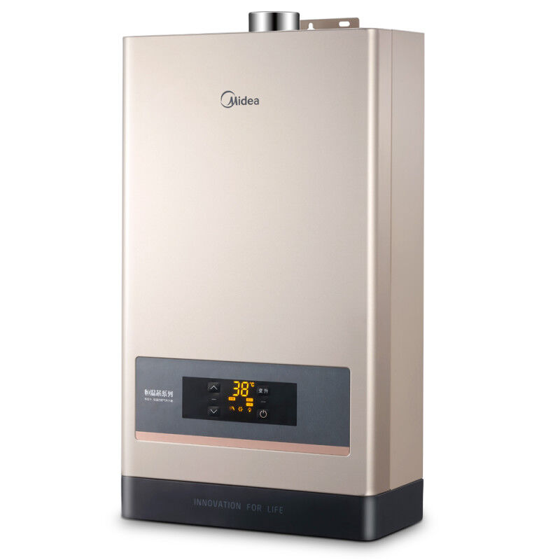 美的(midea)燃气热水器(防冻型) 玫瑰金jsq22-12hc3(t) 茶色