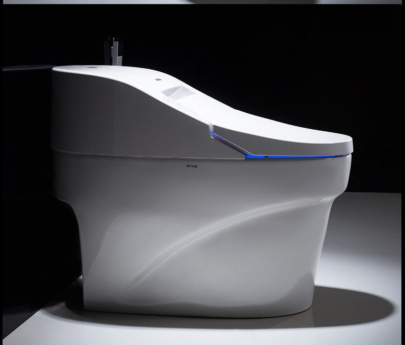 安华卫浴(annwa)ab1380d智能坐便器遥控全自动冲水烘干电动一体智能