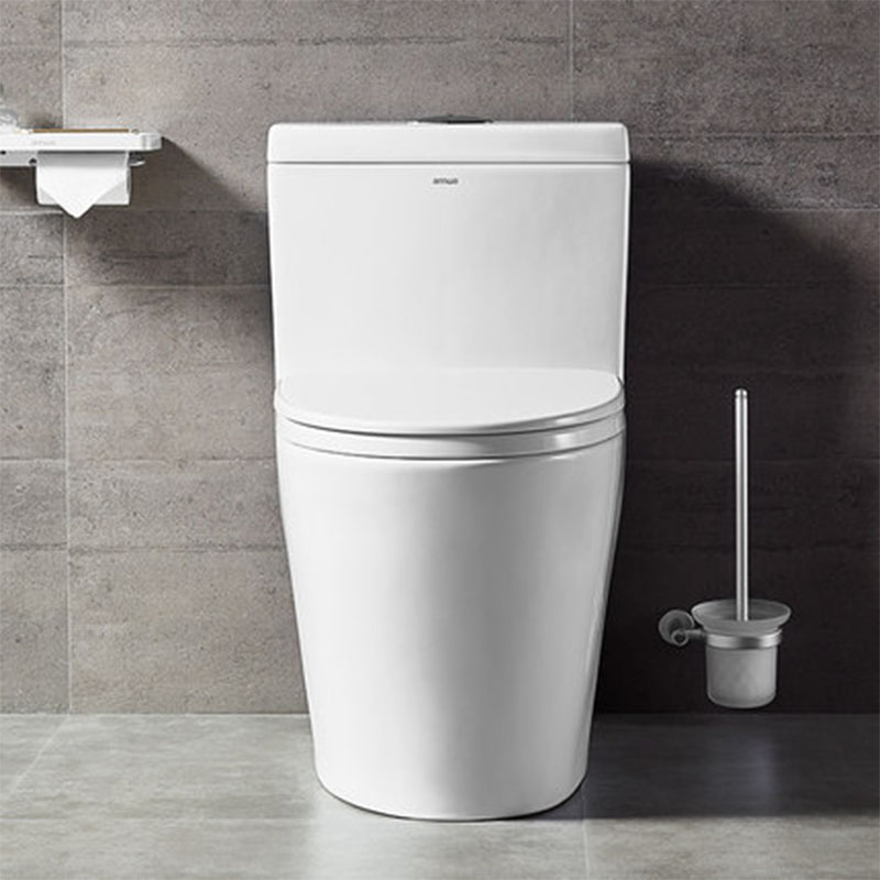 安华卫浴(annwa)马桶节水静音防臭座便器ab13001超漩家用普通坐便器